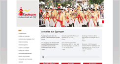 Desktop Screenshot of eppingen.de